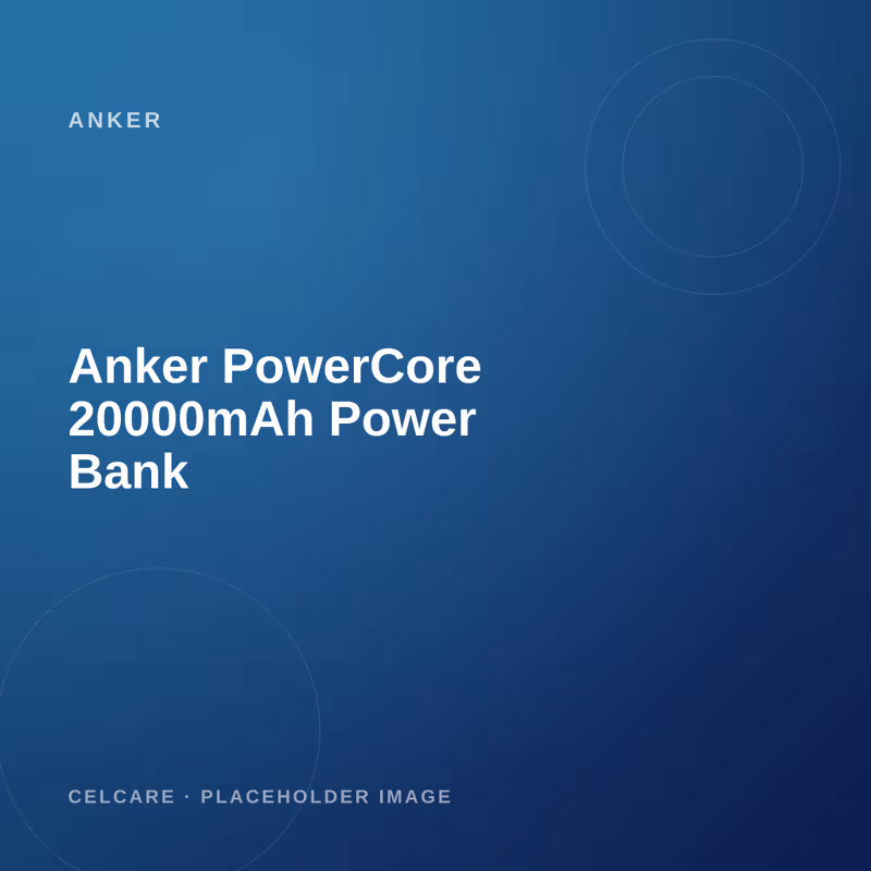 Anker PowerCore 20000mAh Power Bank